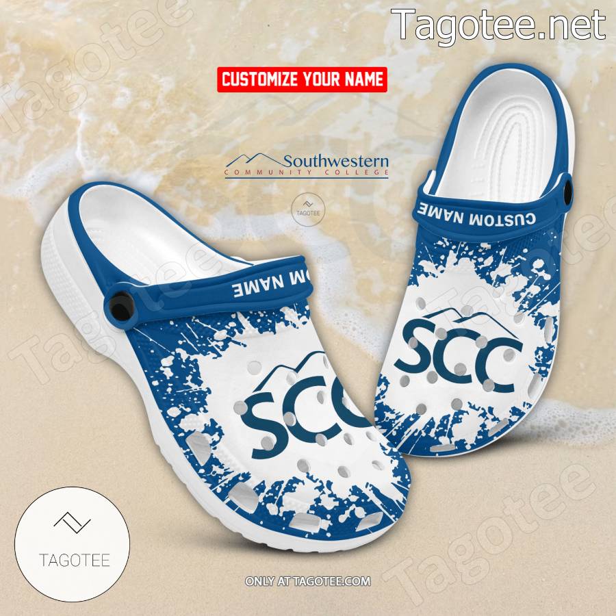 Southwestern Community College Personalized Crocs Clogs - BiShop