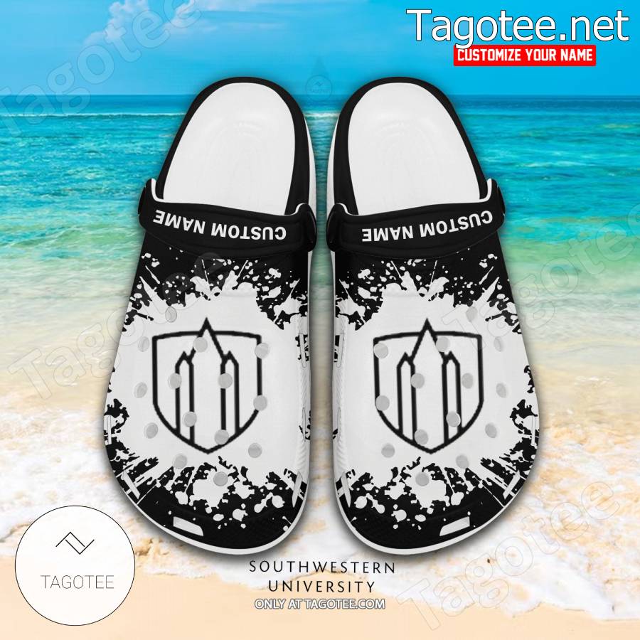 Southwestern University Logo Crocs Clogs - BiShop a