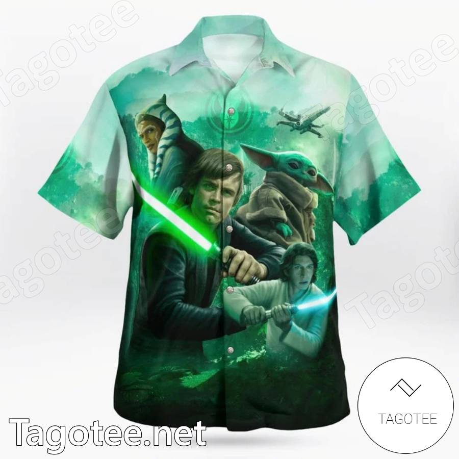 Star Wars Hawaiian Shirt, Baby Yoda Hawaii Shirt, Star War Summer Aloha  Shirt - Trendingnowe