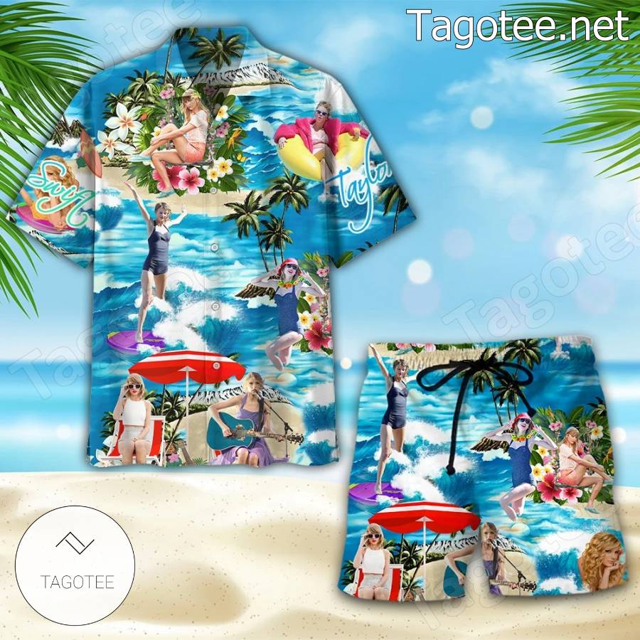 Taylor Swift Album Hawaiian Shirt