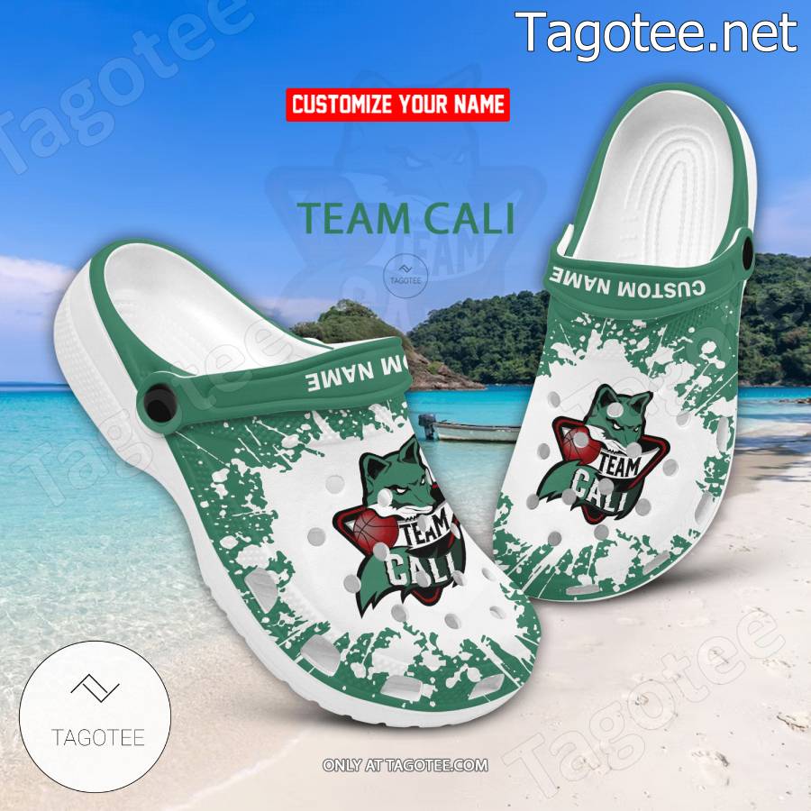 Team Cali Logo Crocs Clogs - EmonShop