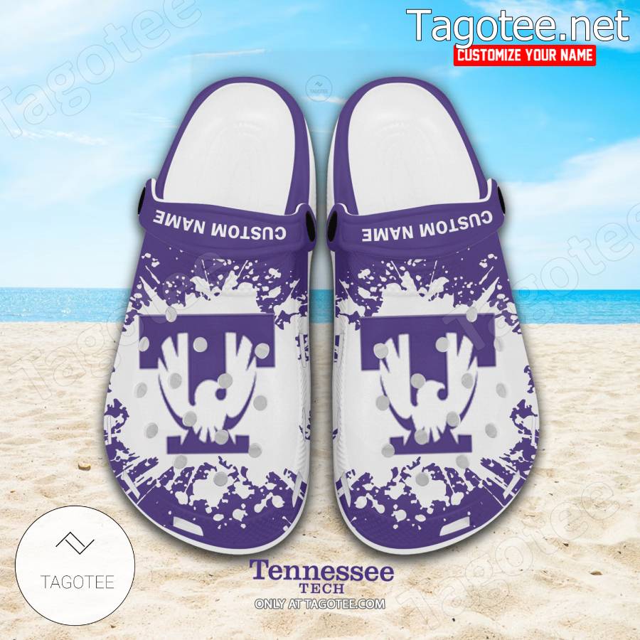 Tennessee Tech University Personalized Crocs Clogs - BiShop a