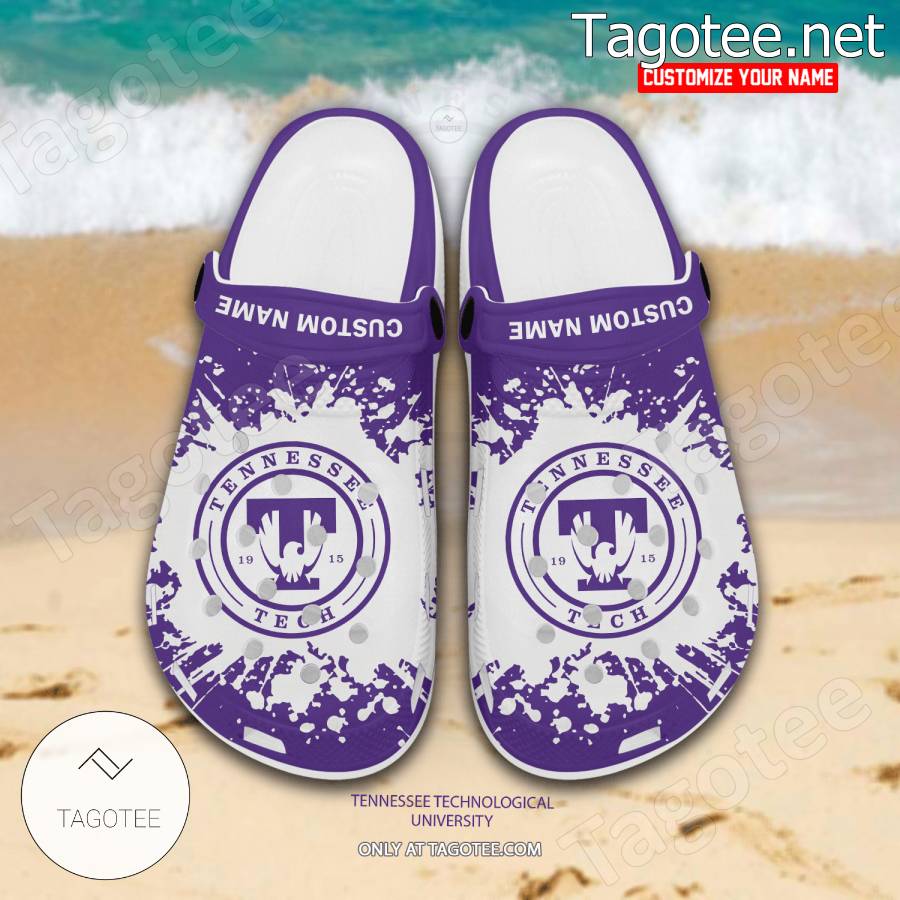 Tennessee Technological University Personalized Crocs Clogs - BiShop a