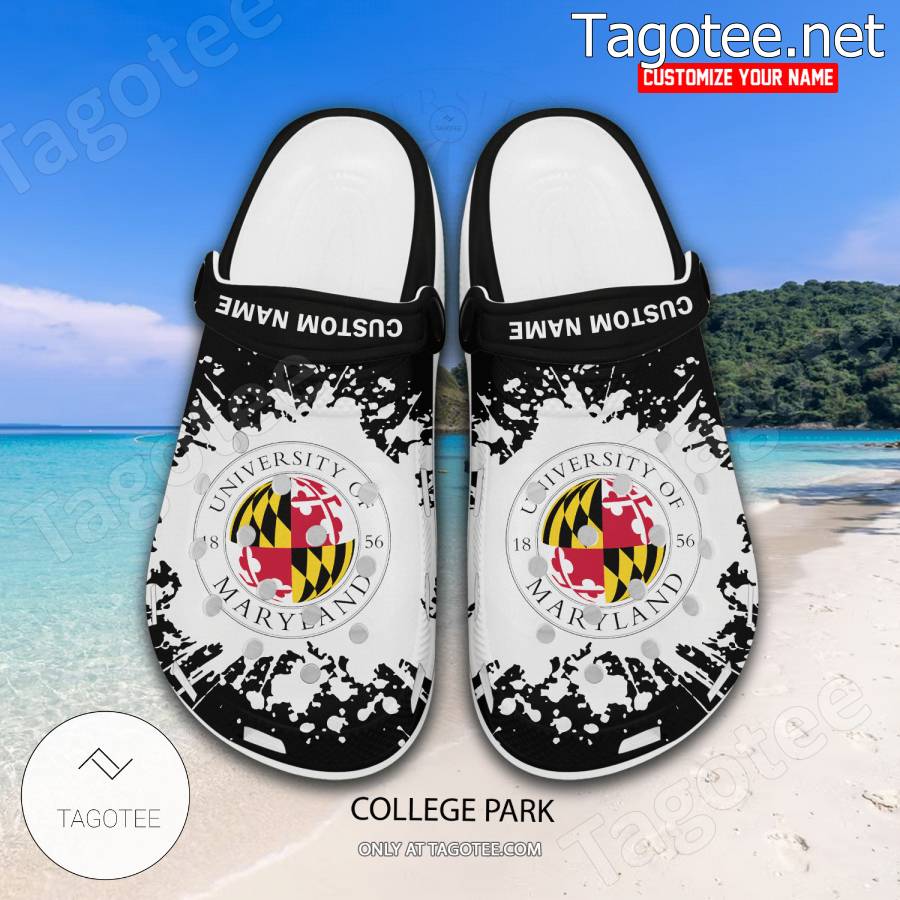 University of Maryland-College Park Crocs Classic Clogs - BiShop - Tagotee
