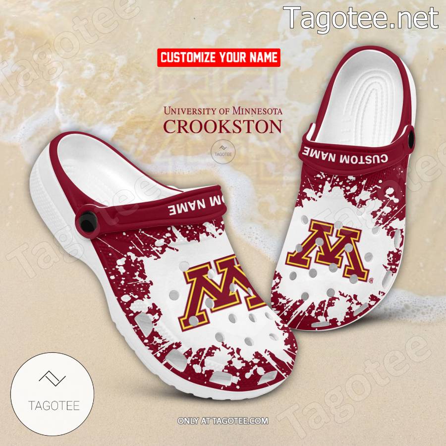 University of Minnesota-Crookston Personalized Crocs Clogs - BiShop
