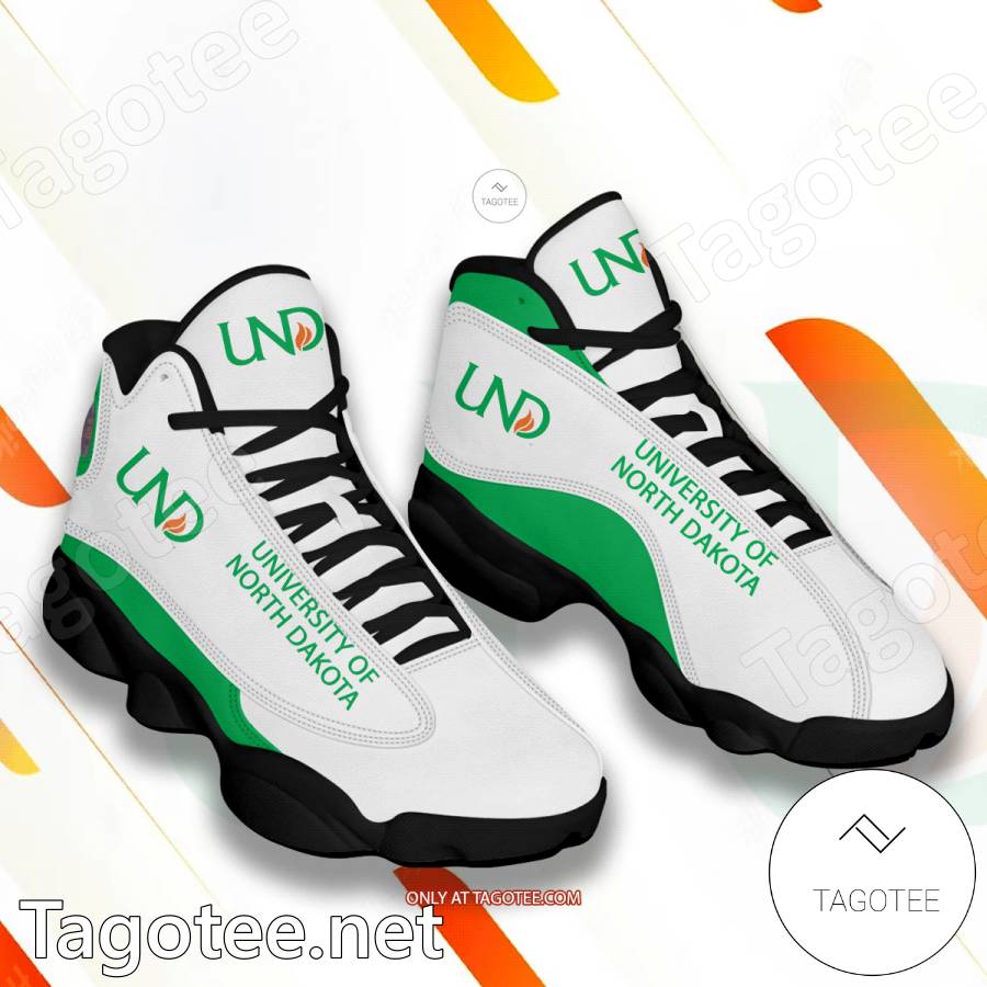 University of North Dakota Air Jordan 13 Shoes - BiShop