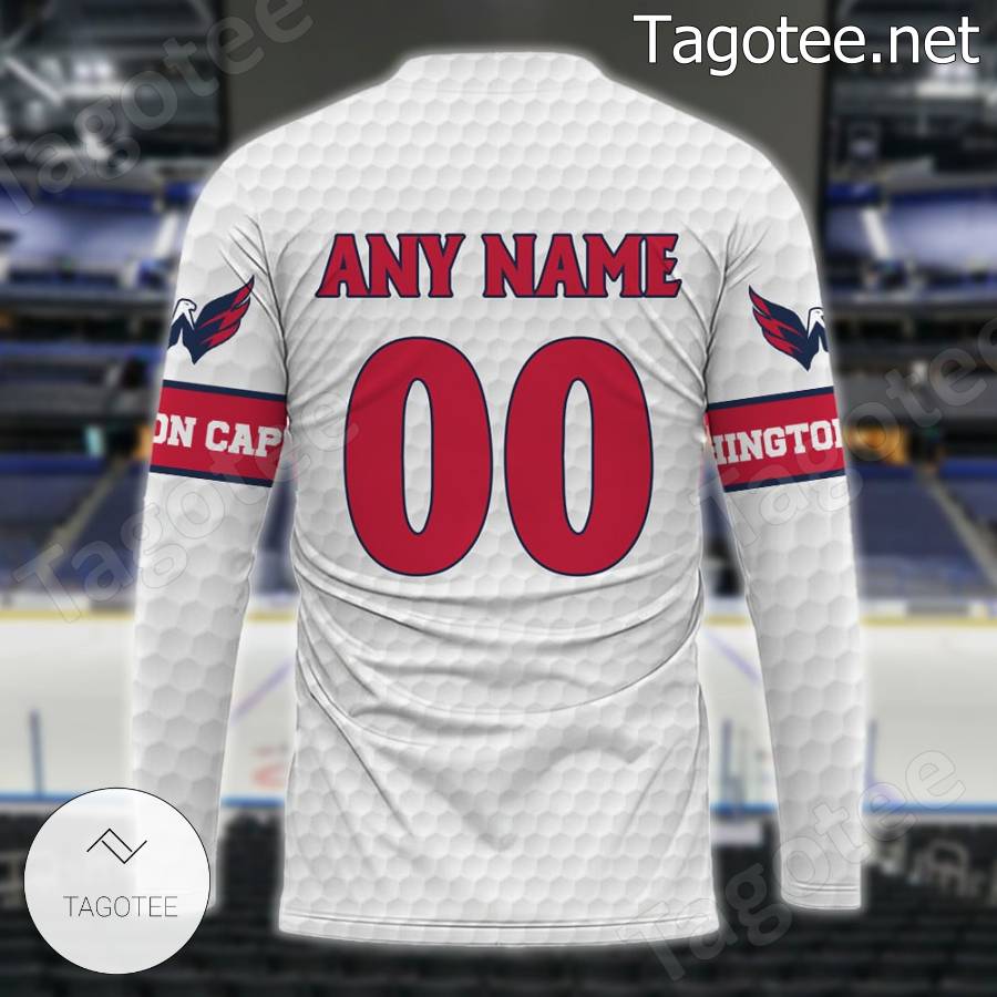 NHL Washington Capitals Custom Name Number Red 2022 Home Jersey T-Shirt
