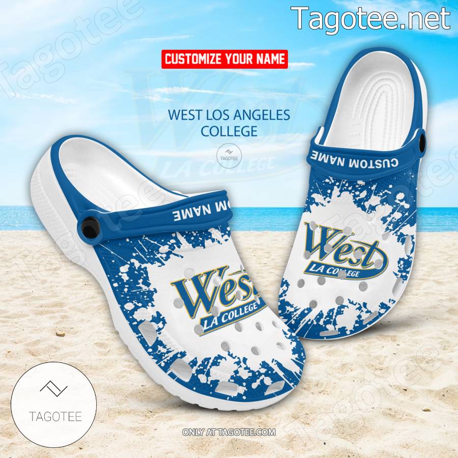 West Los Angeles College Personalized Crocs Clogs - BiShop