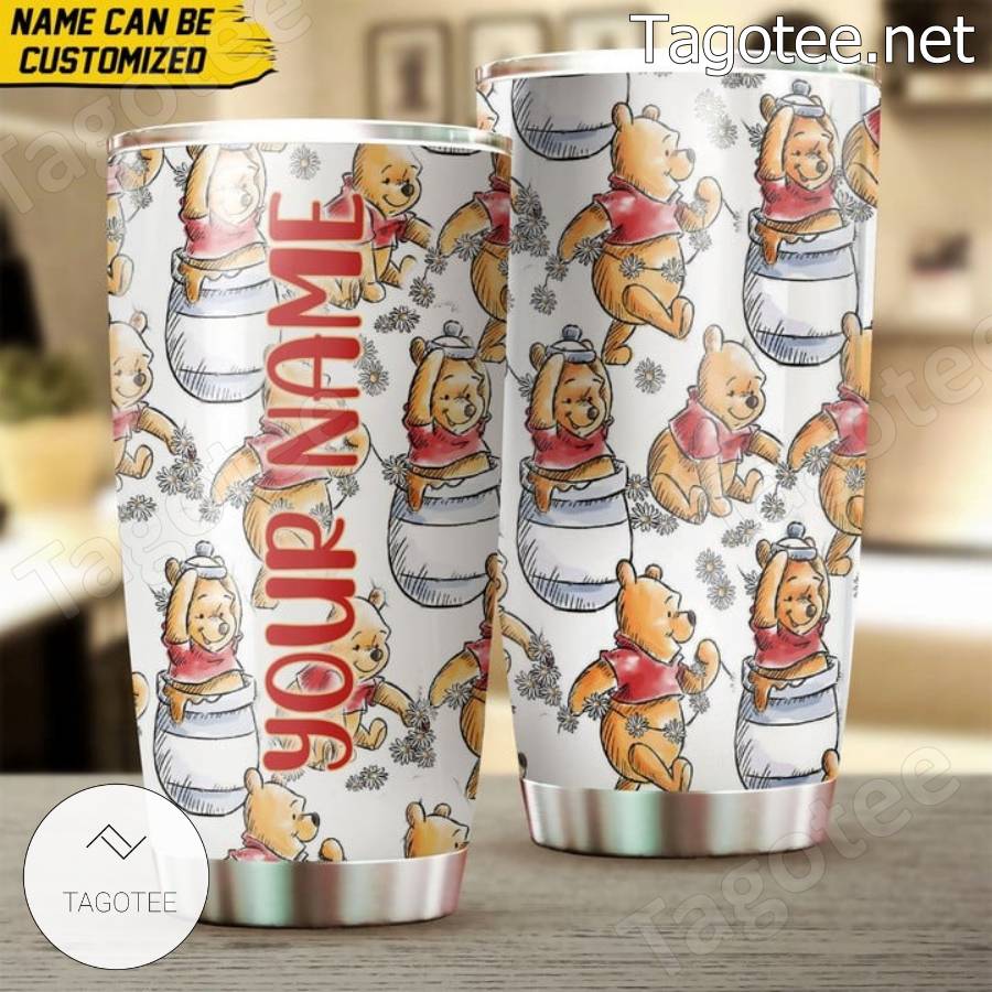 Winnie The Pooh Personalized Tumbler
