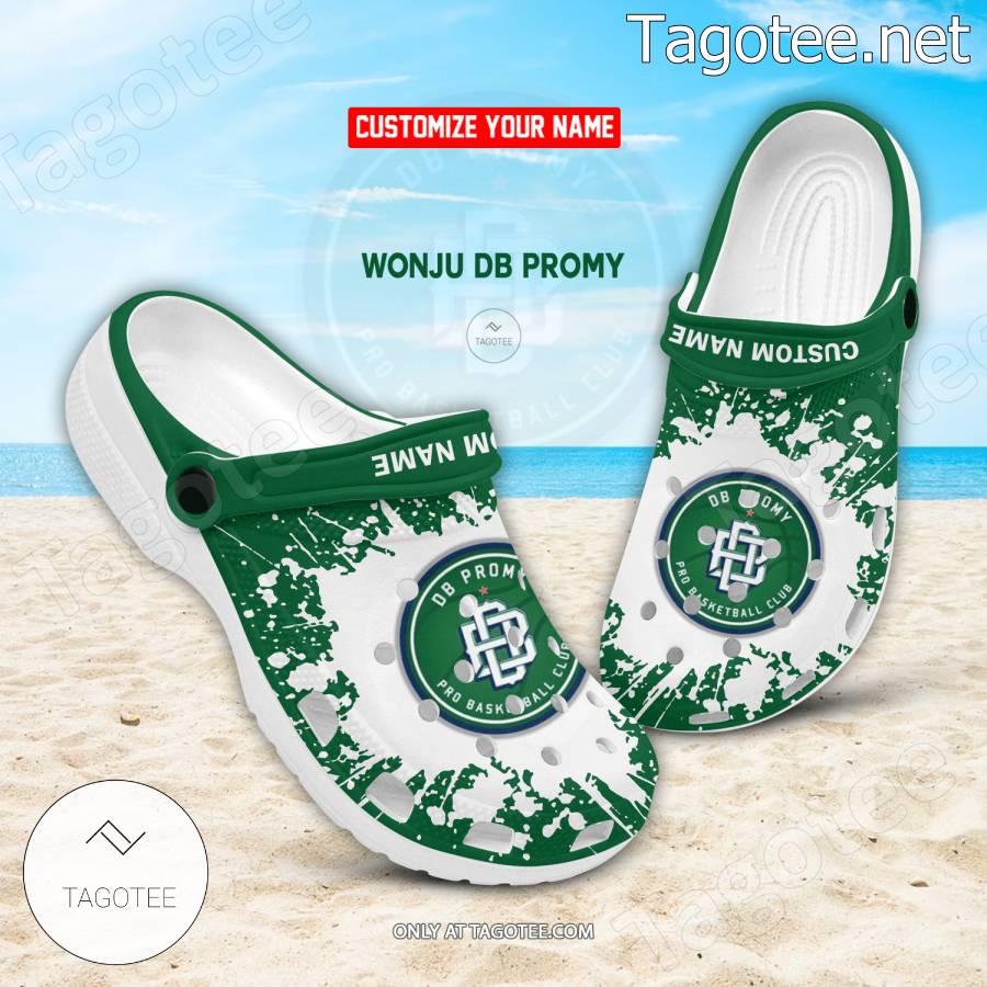 Wonju DB Promy Logo Crocs Clogs - EmonShop