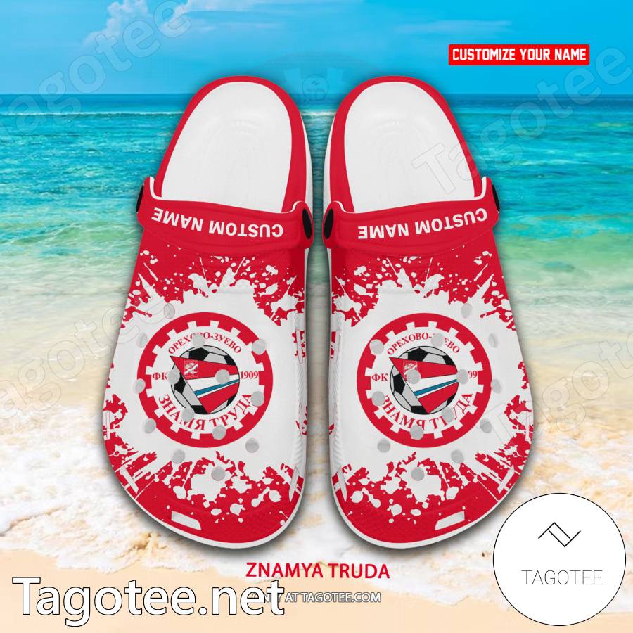 Znamya Truda Custom Name Crocs Clogs - EmonShop a