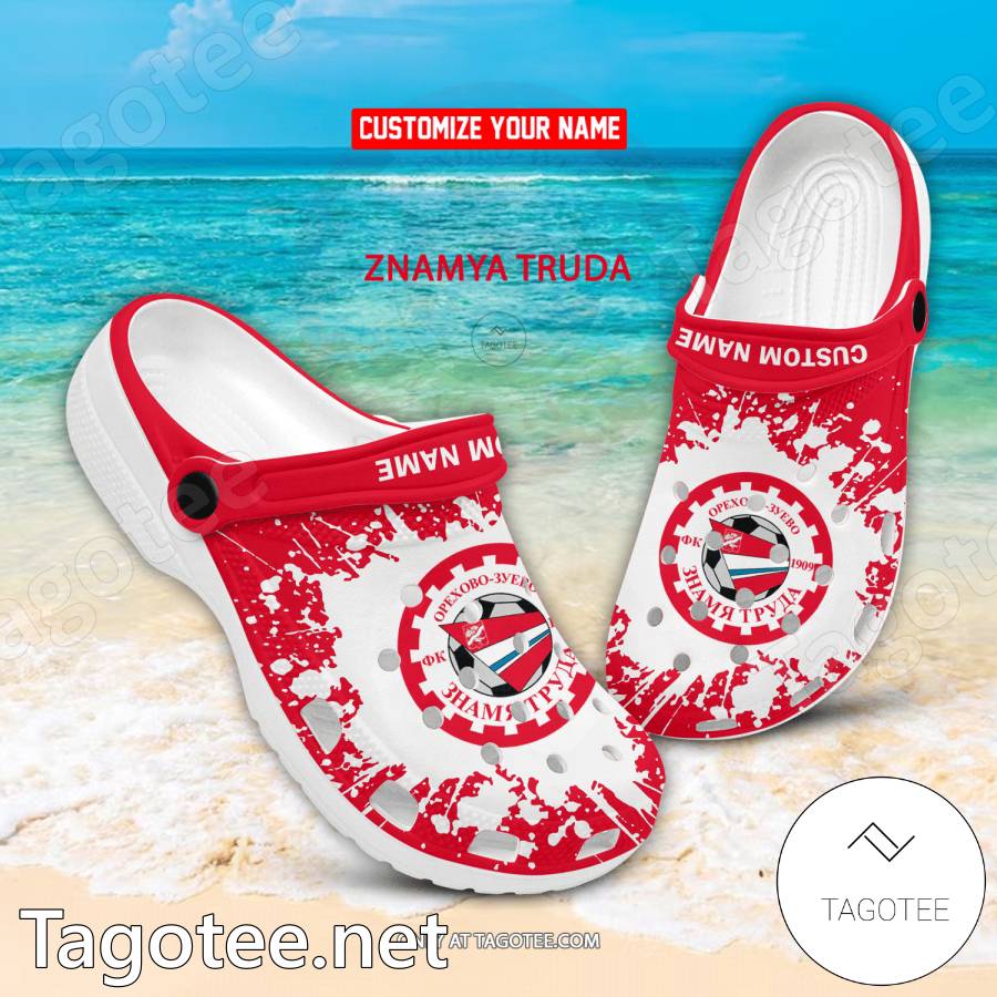 Znamya Truda Custom Name Crocs Clogs - EmonShop