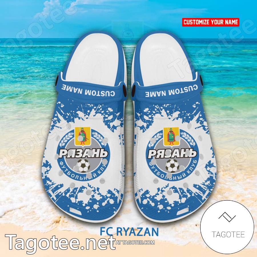 Zvezda Ryazan Custom Name Crocs Clogs - EmonShop a