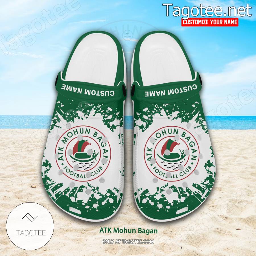 ATK Mohun Bagan Logo Custom Crocs Clogs - BiShop a