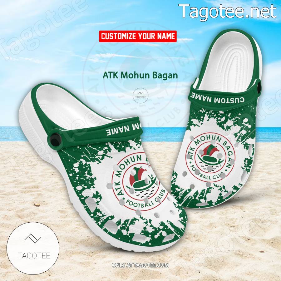 ATK Mohun Bagan Logo Custom Crocs Clogs - BiShop