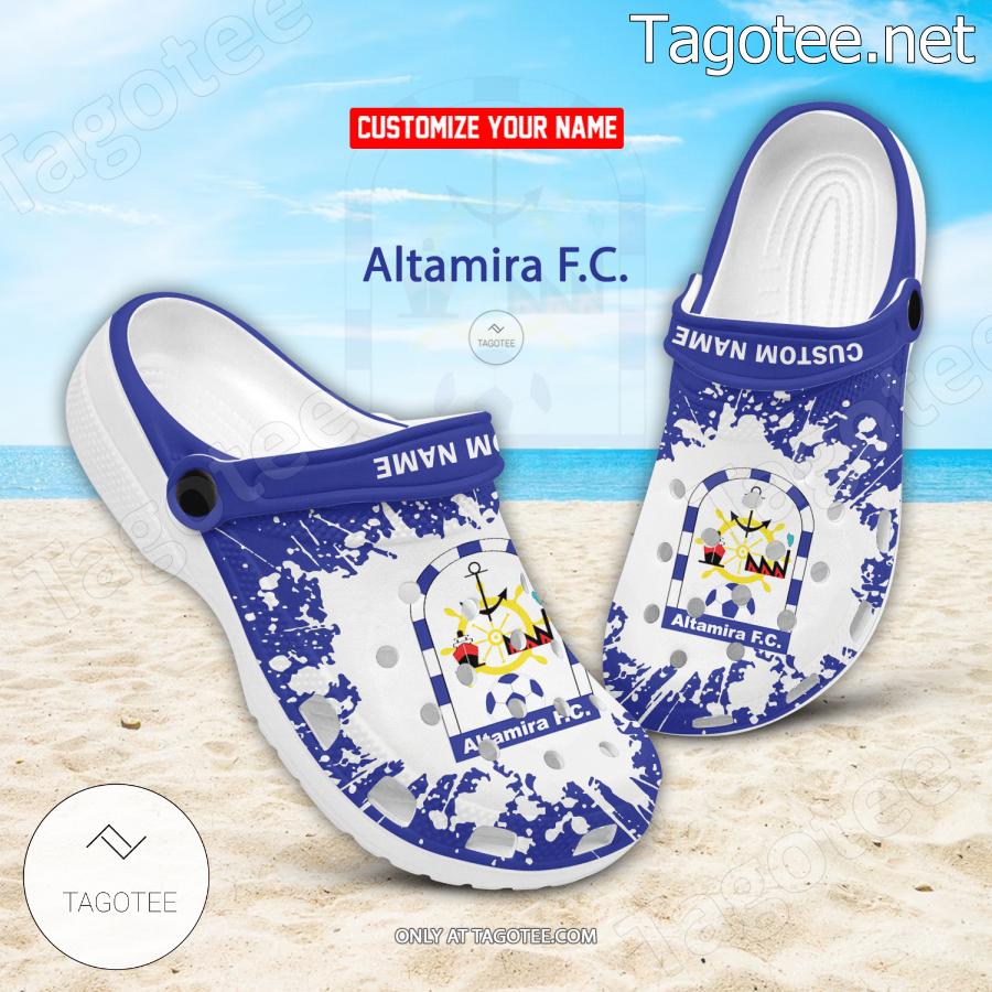 Altamira F.C. Logo Custom Crocs Clogs - BiShop