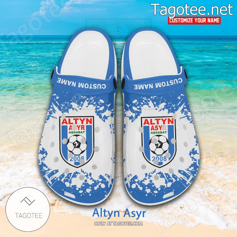 Altyn Asyr Logo Custom Crocs Clogs - BiShop a