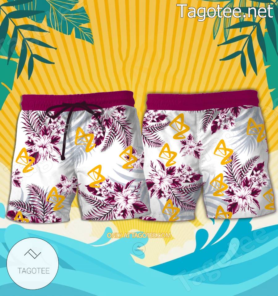 AstraZeneca Logo Hawaiian Shirt And Shorts - BiShop a
