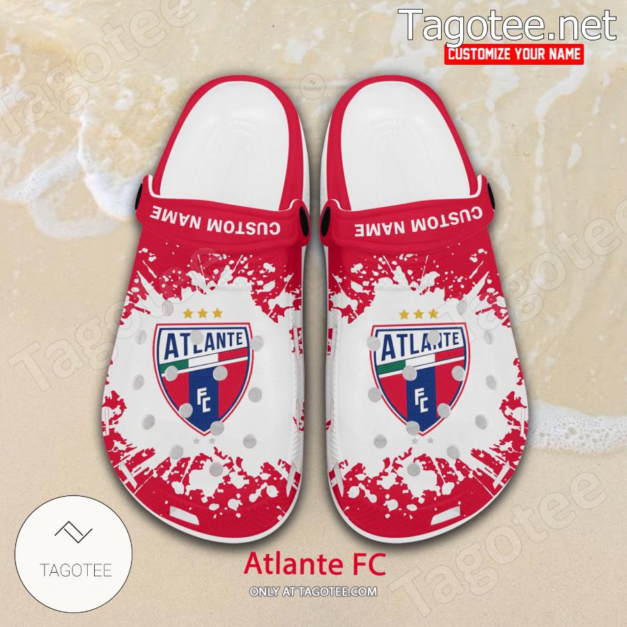 Atlante FC Logo Custom Crocs Clogs - BiShop a