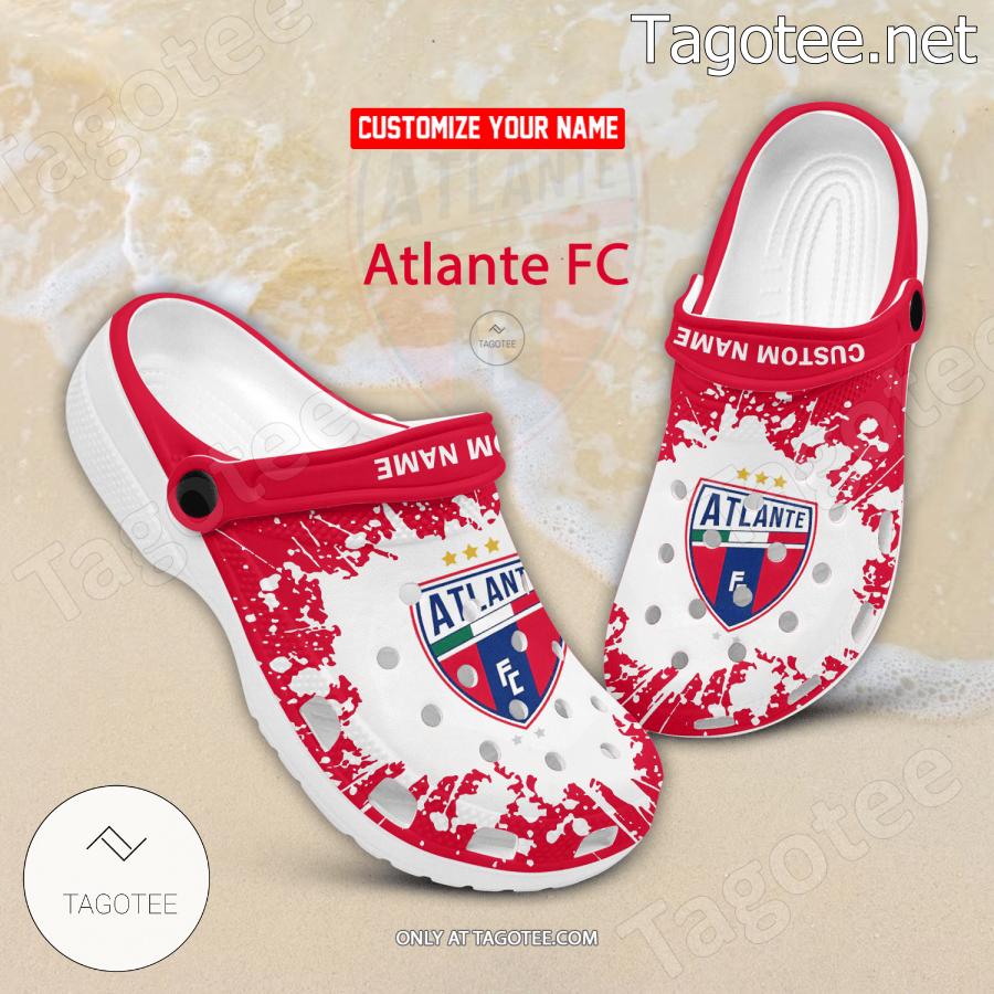 Atlante FC Logo Custom Crocs Clogs - BiShop
