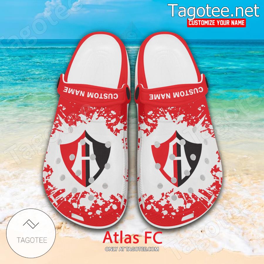 Atlas FC Logo Custom Crocs Clogs - BiShop a