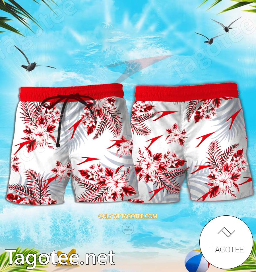 Austrian Airlines Logo Hawaiian Shirt And Shorts - EmonShop a