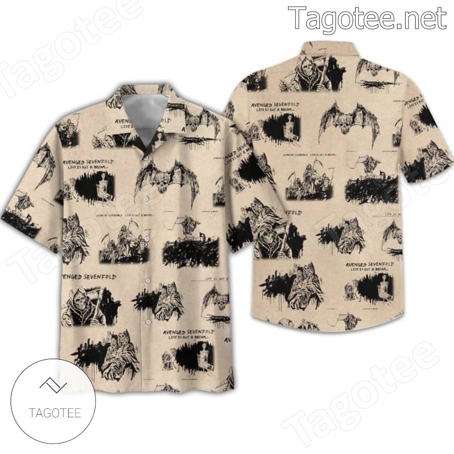 Avenged Sevenfold Life Is But A Dream Hawaiian Shirt