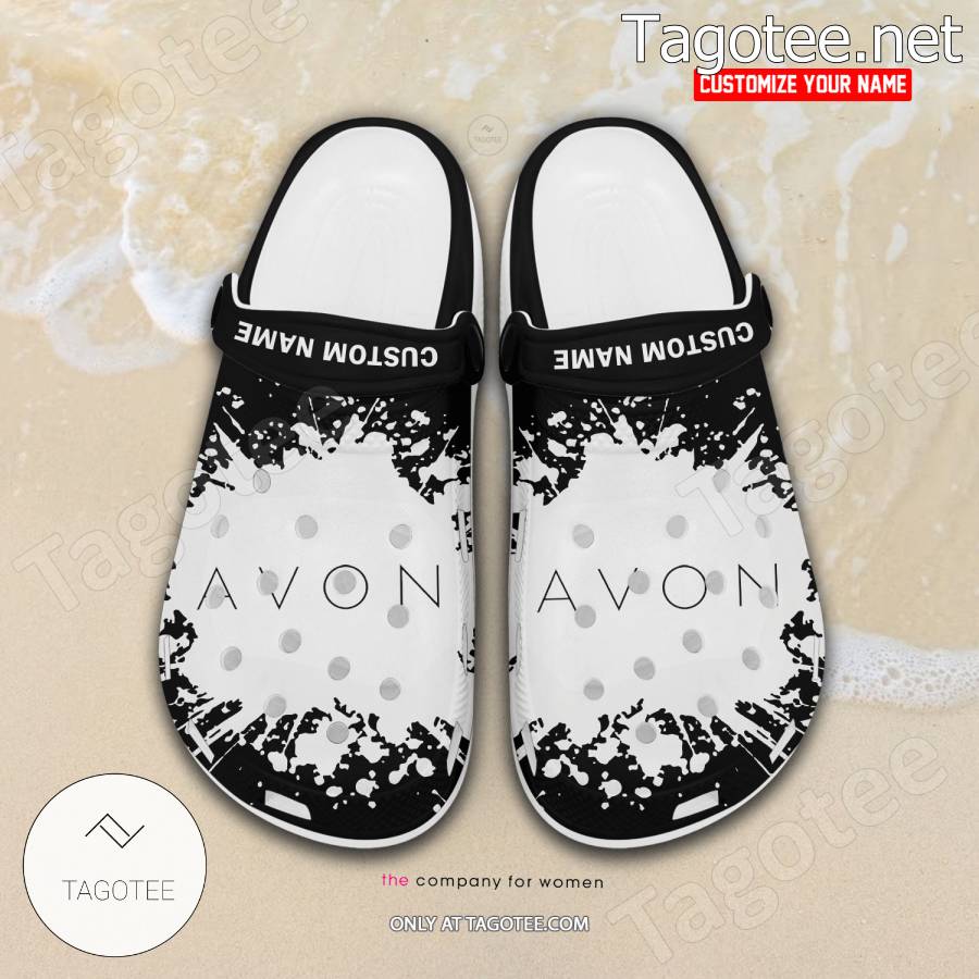 Avon Women Logo Crocs Clogs - BiShop a