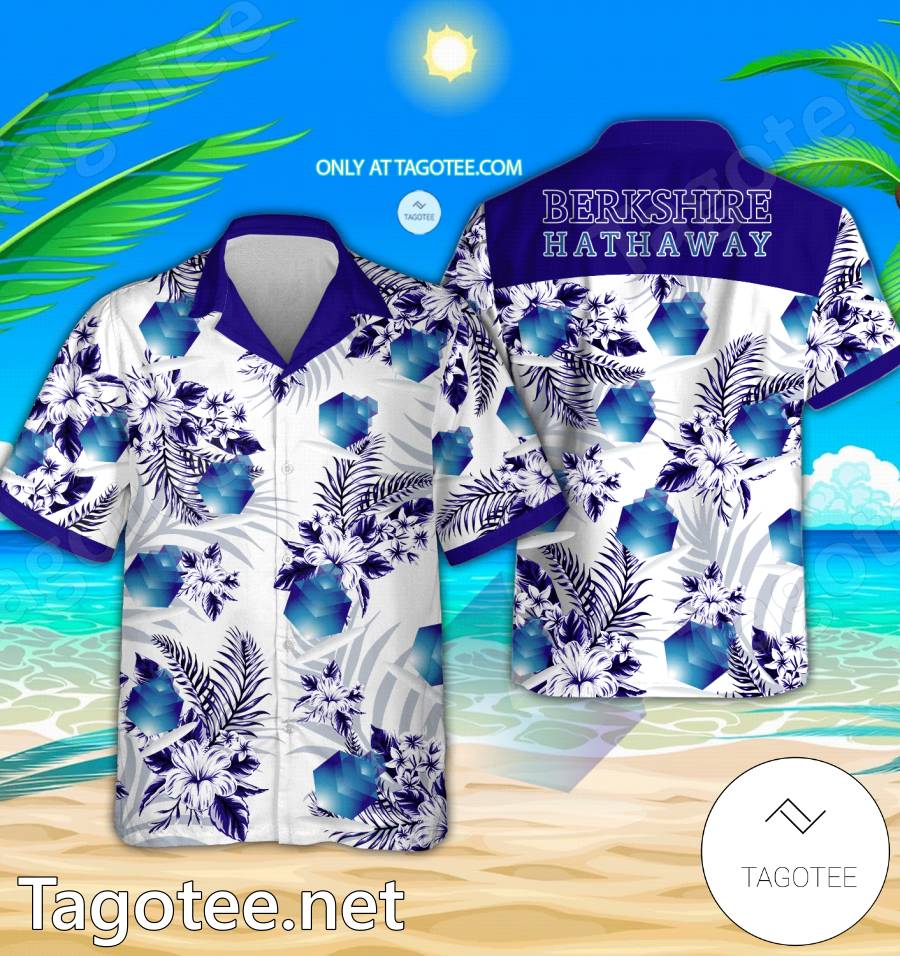 Berkshire Hathaway Logo Hawaiian Shirt And Shorts - EmonShop