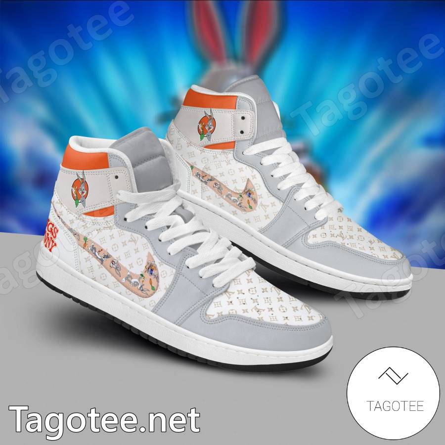 Bugs Bunny Louis Vuitton Air Jordan High Top Shoes