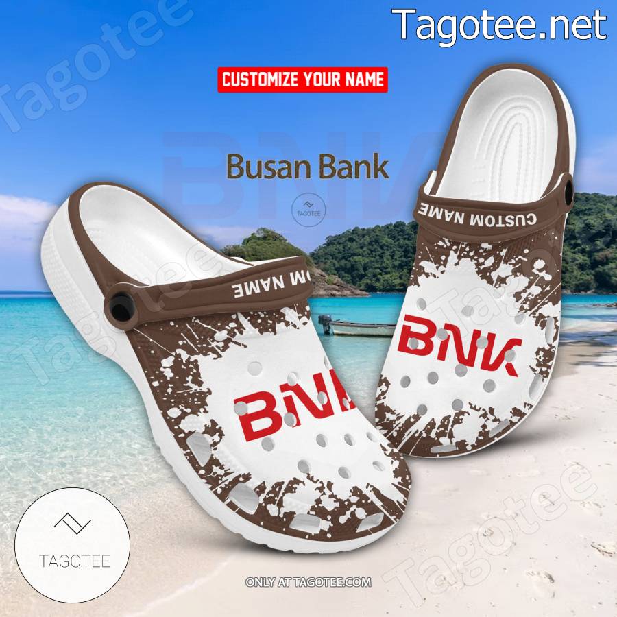 Busan Bank Logo Crocs Clogs - BiShop