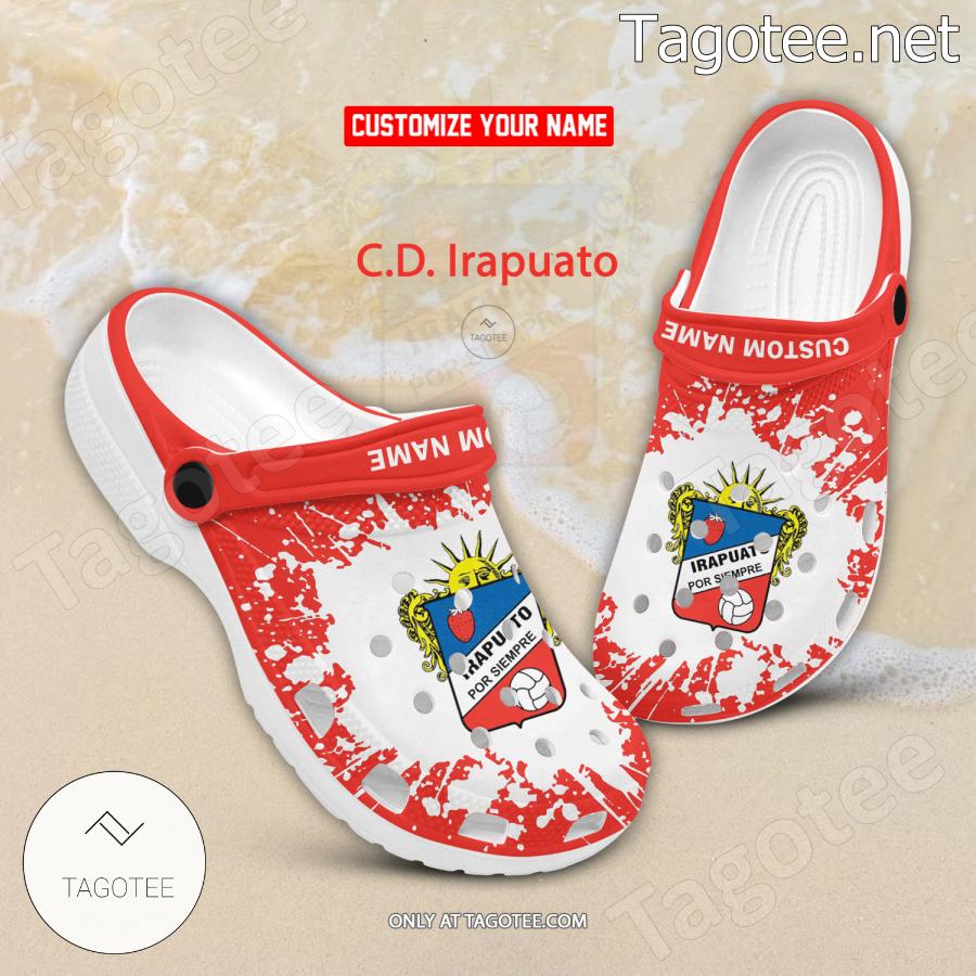 C.D. Irapuato Logo Custom Crocs Clogs - BiShop