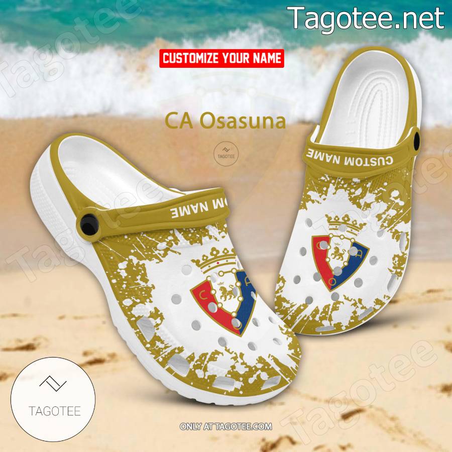 CA Osasuna Custom Crocs Clogs - BiShop