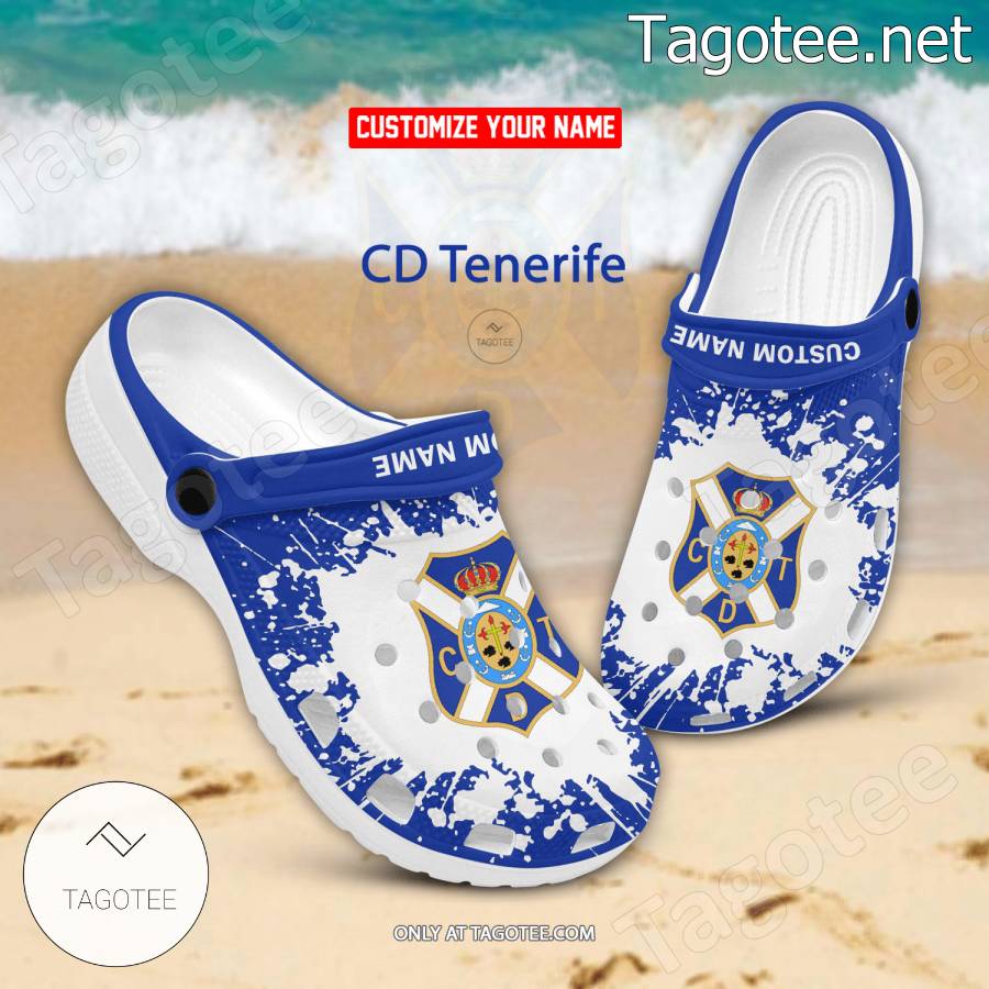 CD Tenerife Custom Crocs Clogs - BiShop