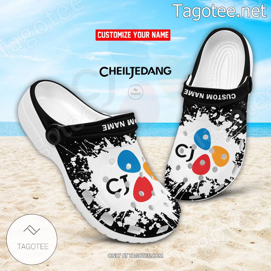 CJ CheilJedang Logo Crocs Clogs - BiShop
