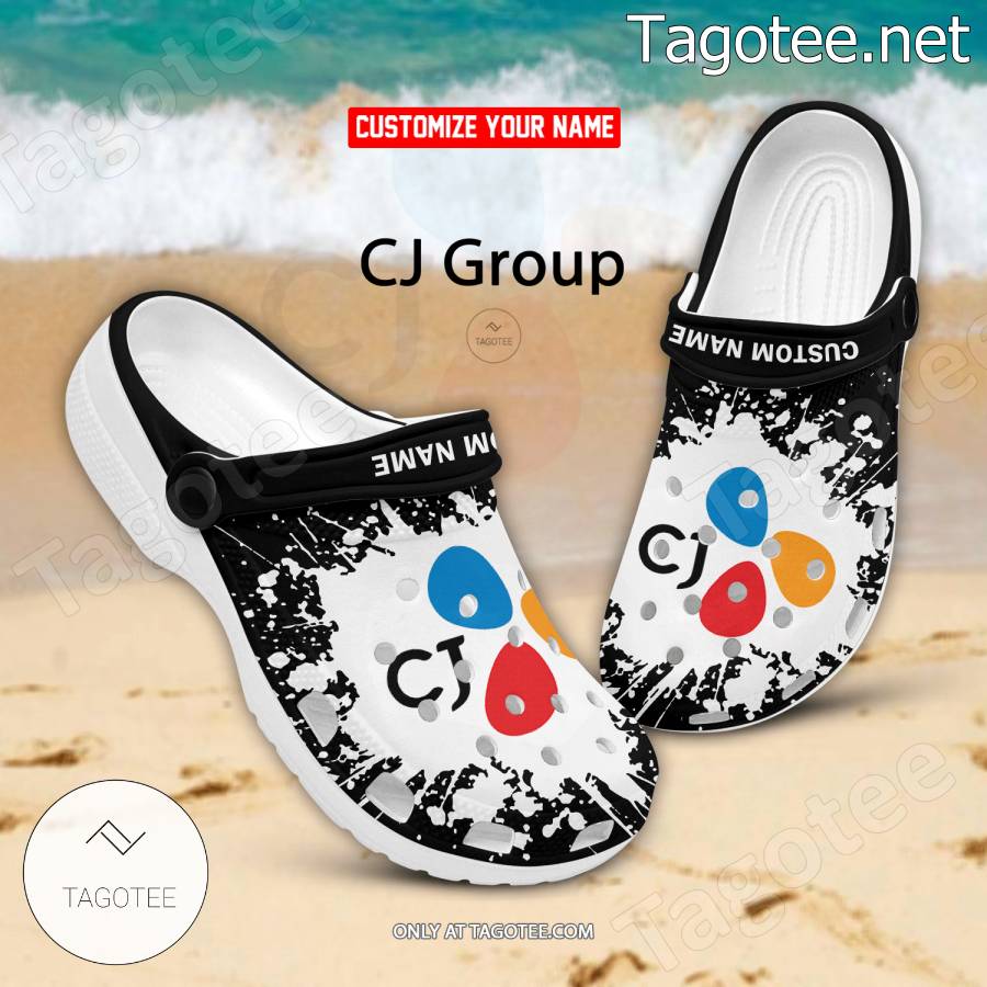 CJ Group Logo Crocs Clogs - BiShop