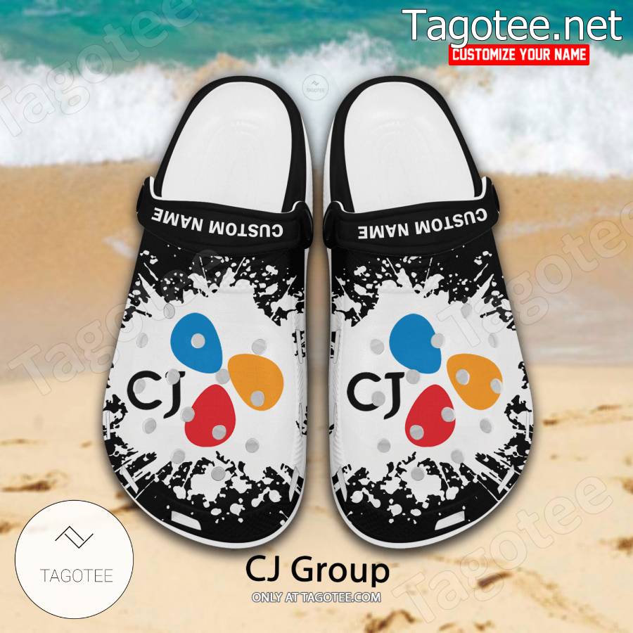 CJ Group Logo Crocs Clogs - BiShop a