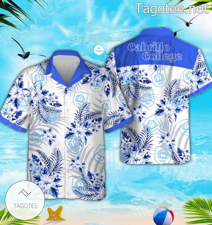 Cabrillo College Hawaiian Shirt And Shorts - BiShop