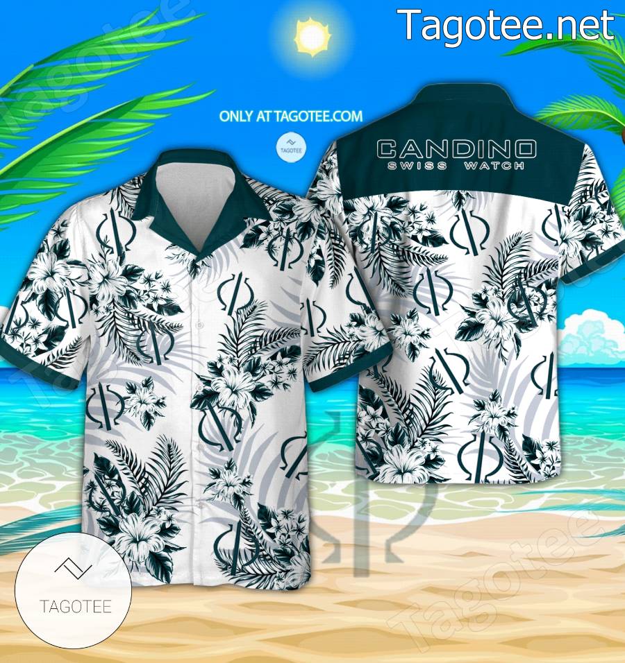 Candino Watch Logo Hawaiian Shirt And Shorts - BiShop