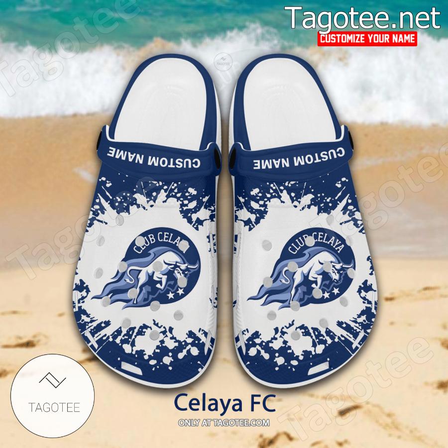 Celaya FC Logo Custom Crocs Clogs - BiShop a