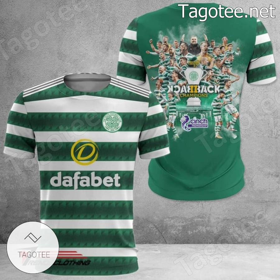 Celtic F.C. premiership dafabet Scotland football champions 3D Polo T-shirt  Hoodie - Beuteeshop