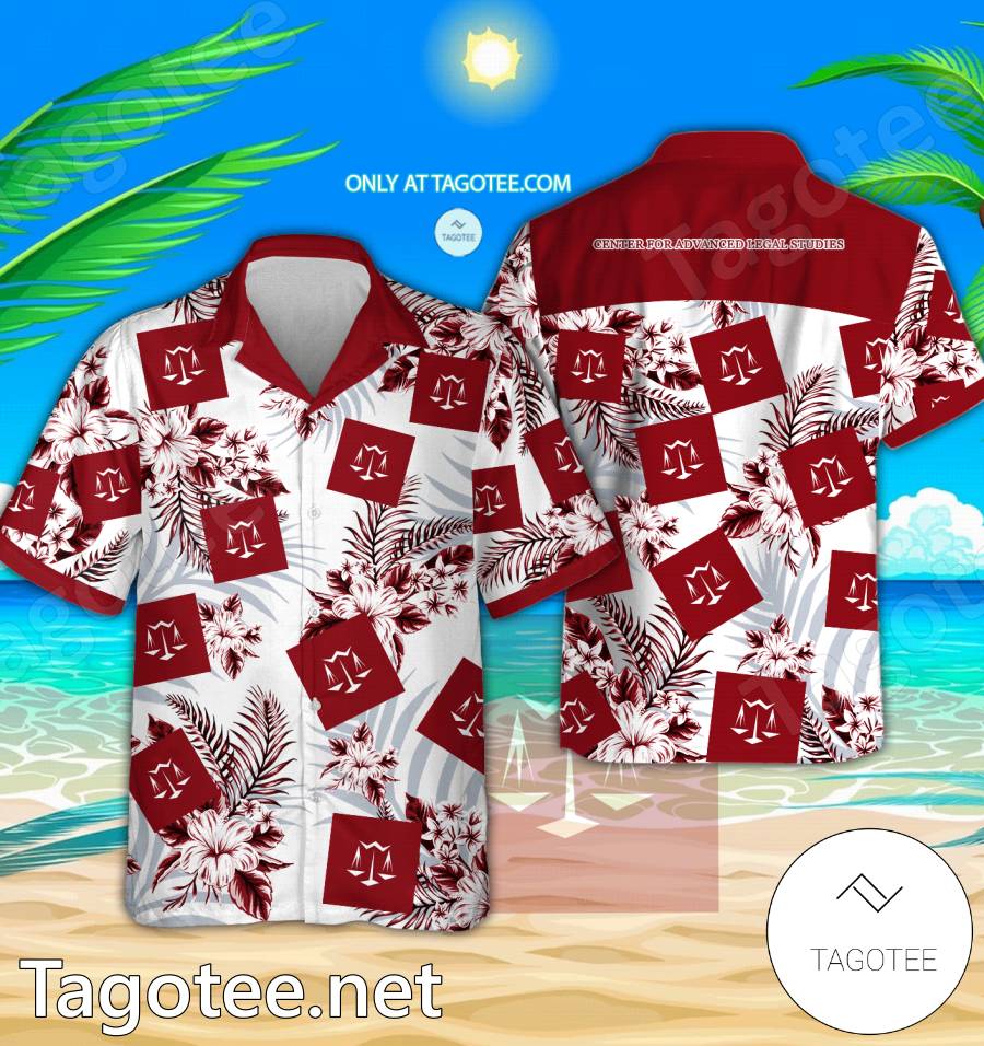 Center for Advanced Legal Studies Logo Hawaiian Shirt And Shorts - EmonShop