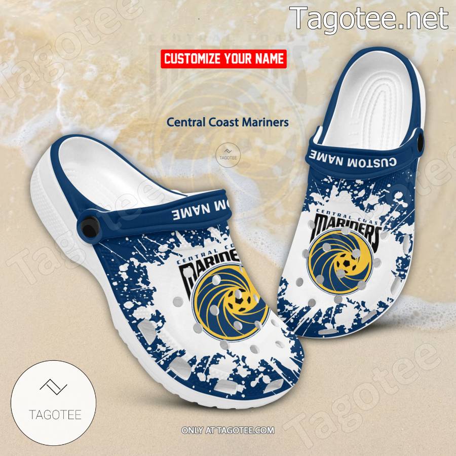 Central Coast Mariners Custom Crocs Clogs - BiShop