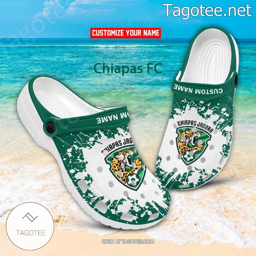 Chiapas FC Logo Custom Crocs Clogs - BiShop
