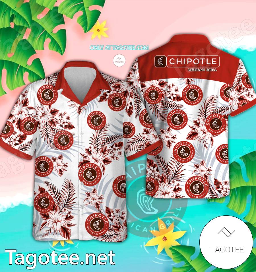 Chipotle Logo Hawaiian Shirt And Shorts - EmonShop