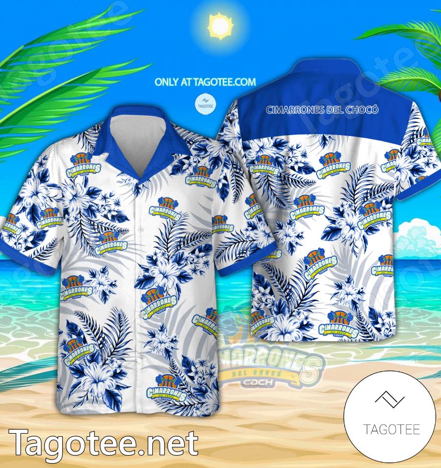 Cimarrones del Choco Logo Hawaiian Shirt And Shorts - EmonShop