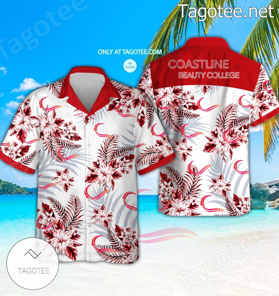 Coastline Beauty College Hawaiian Shirt And Shorts - EmonShop