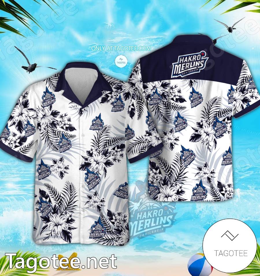 Crailsheim Merlins Logo Hawaiian Shirt And Shorts - EmonShop