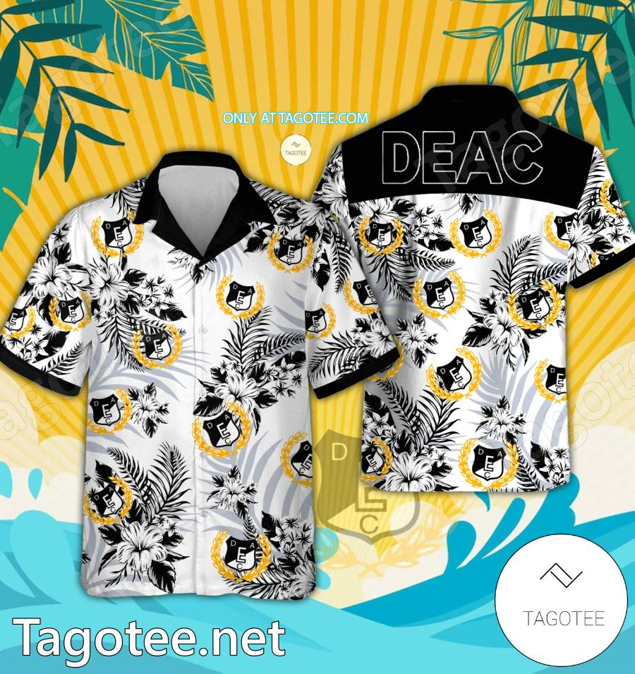 DEAC Logo Hawaiian Shirt And Shorts - EmonShop