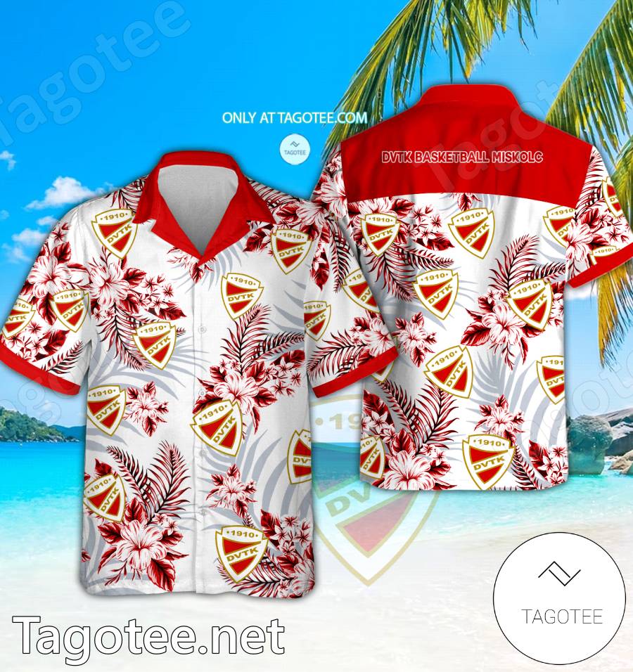 DVTK Basketball Miskolc Logo Hawaiian Shirt And Shorts - EmonShop
